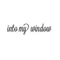 into my window || logo